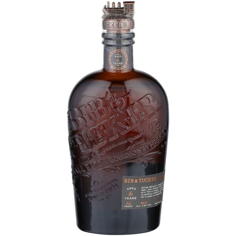 BIB & TUCKER BOURBON SMALL BATCH 6 YR 92 W/ TRAIN STOPPER 750ML 750ML