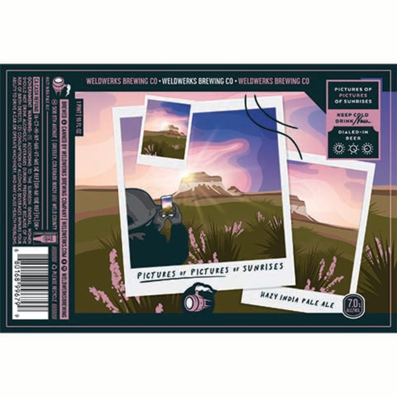 Weldwerks Pictures of Pictures of Sunrises Hazy IPA 16OZ SINGLE CAN