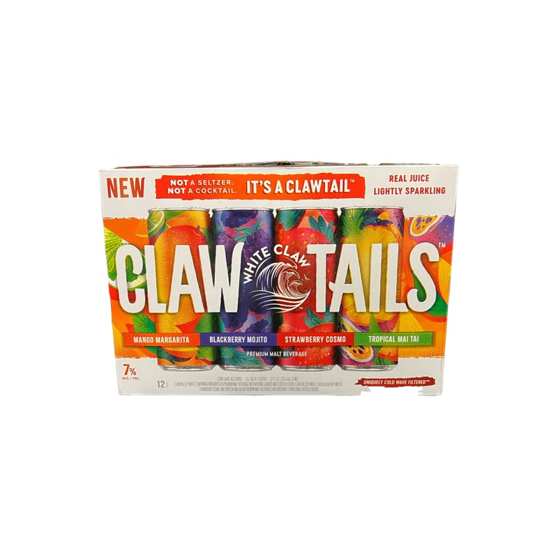White Claw Claw Tails Variety 12 Pack Cans