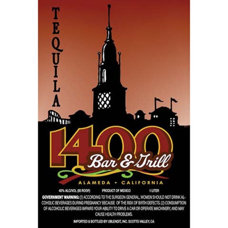 1400 Bar and Grill Tequila 1L BTL