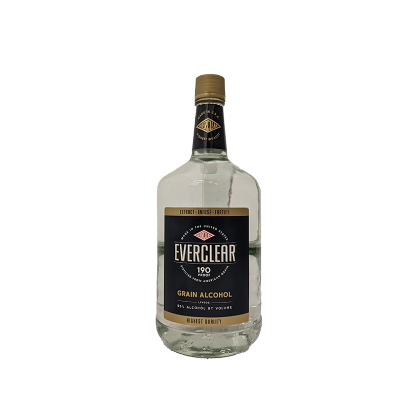 Everclear 190 Proof Grain Alcohol 1.75L