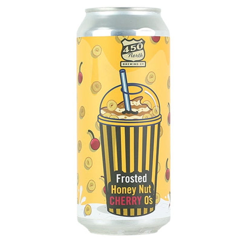 450 North Slushy XXL Frosted Honey Nut Cherry O’s Sour Ale 16OZ SINGLE CAN