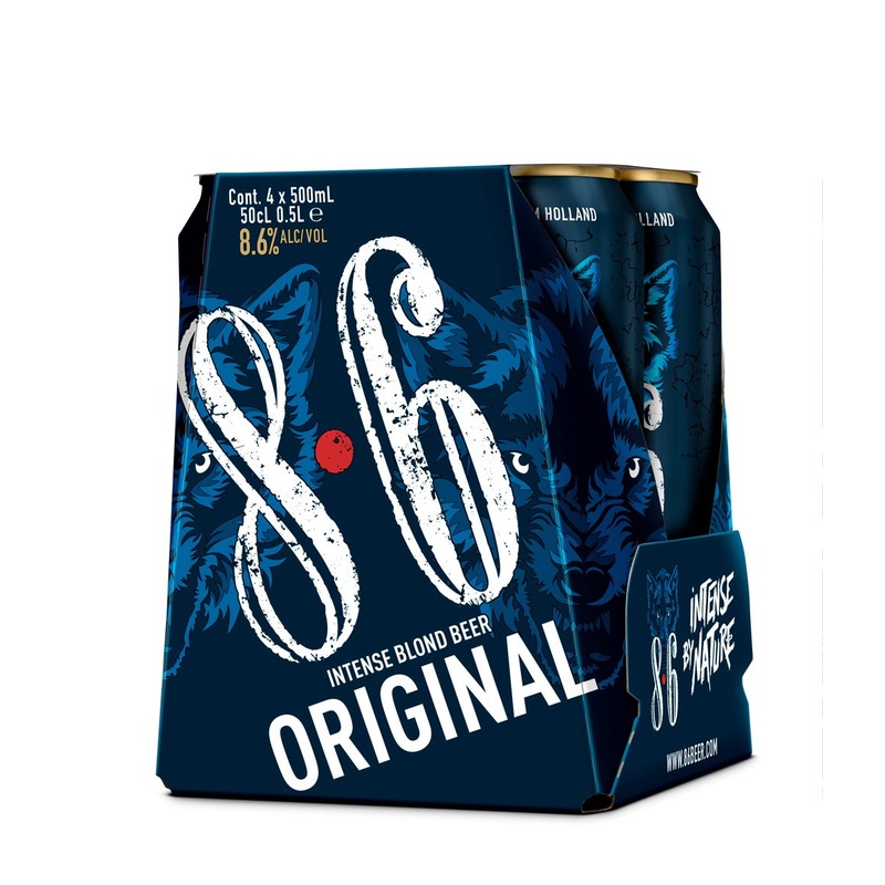 BAVARIA 86 ORIGINAL 500ML 4PK CAN @ Windermere [1026167] 2000 ml