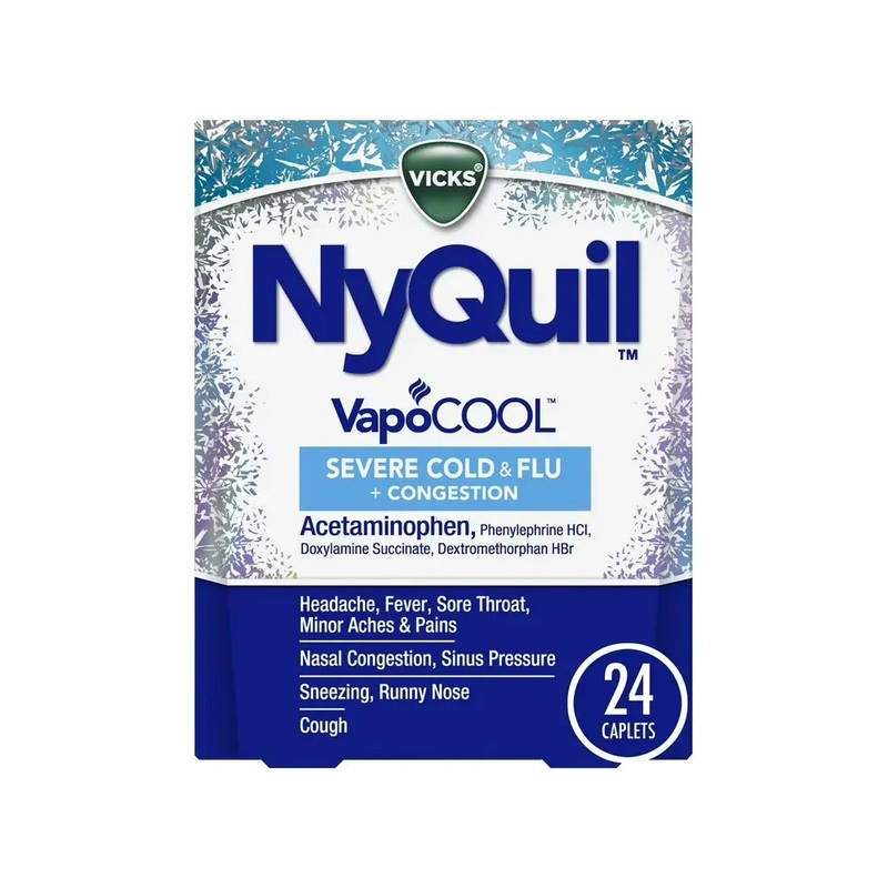 Vicks NyQuil Severe Cold & Flu Caplets