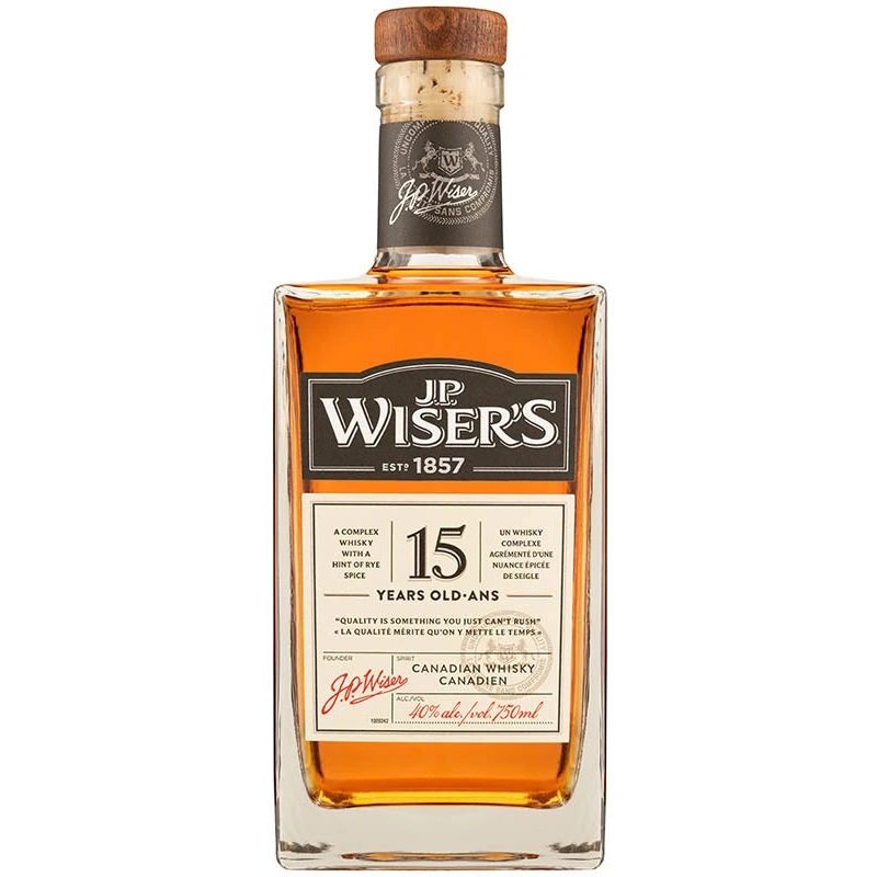 WISERS 15YR CANADIAN WHISKY 750ML @ Sage Hill [1008294] 750 ml