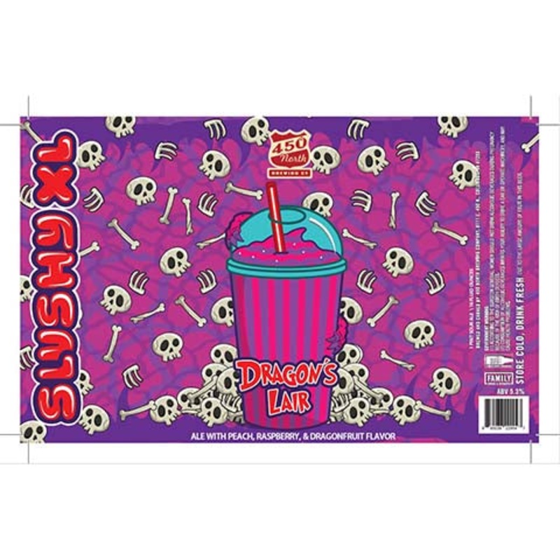 450 North Dragon’s Lair Slushy XL Sour Ale 16OZ SINGLE CAN