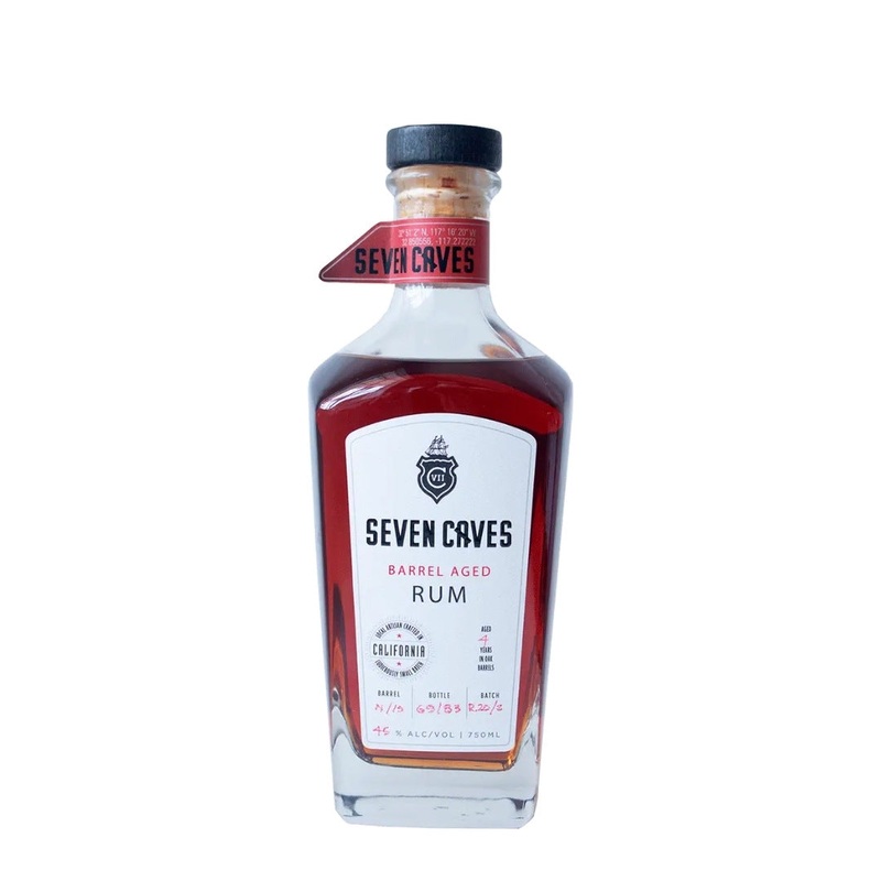 Seven Caves Barrel Aged Rum 750mL