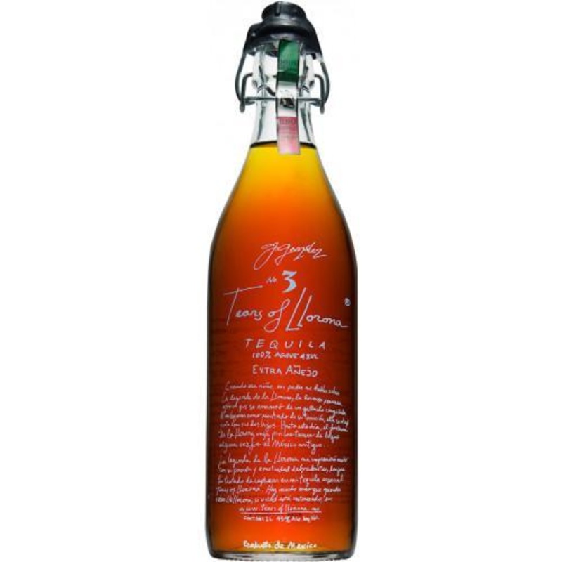 Tequila Tears of Llorolna No3 Extra Anejo