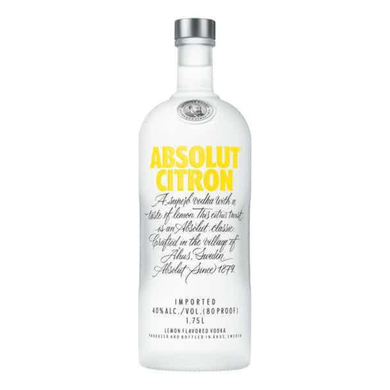 Vodka Absolut 1.75L Citron