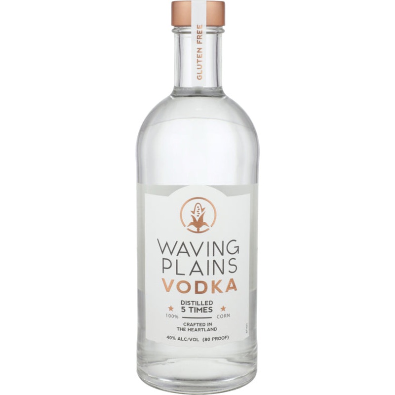 Waving Plains Vodka 80 750ML 750ML