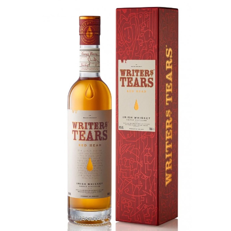 Writers Tears Single Malt Irish Whiskey Red Head 92 750ML 750ML