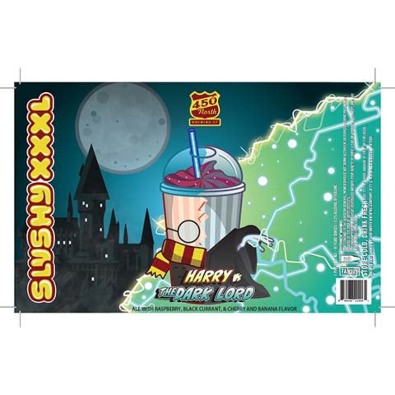 450 North Slushy XXXL Harry Vs The Dark Lord Sour 16OZ SINGLE CAN