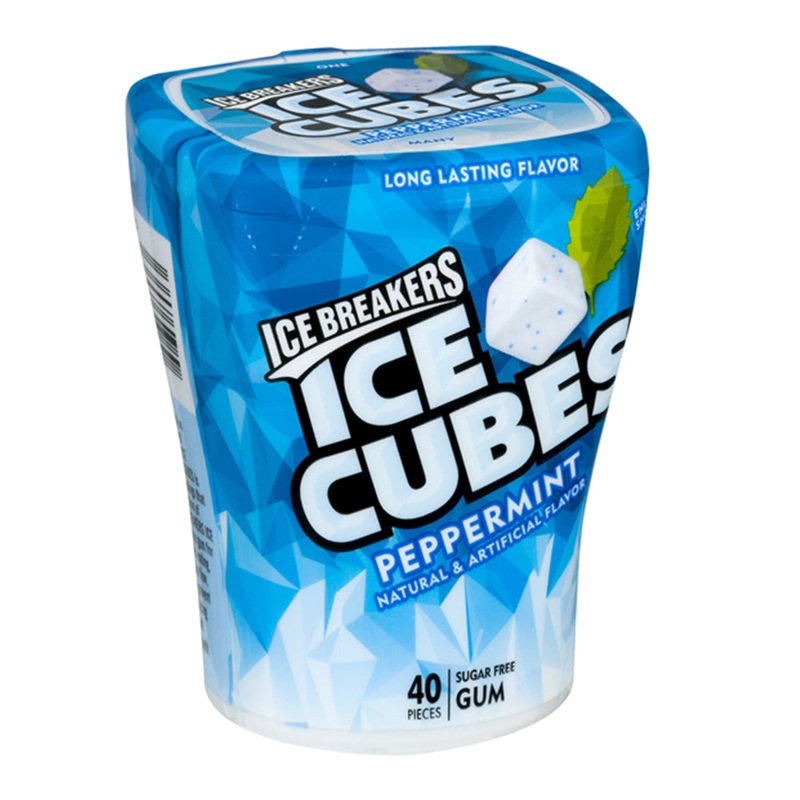Ice Breakers Ice Cube Gum Peppermint