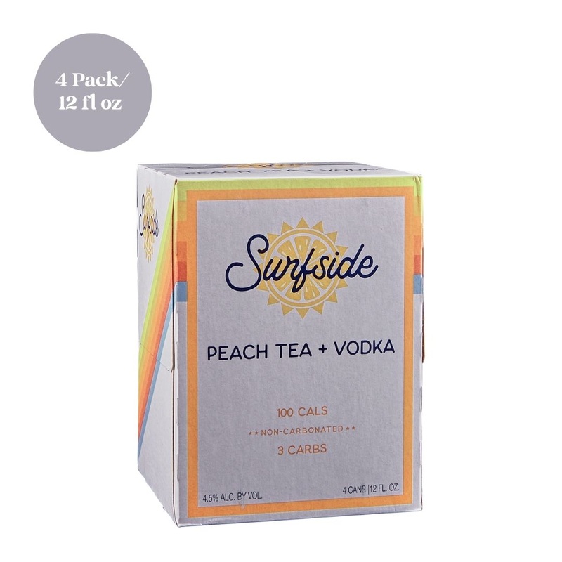 Surfside Peach Tea & Vodka 4pk 12 fl oz