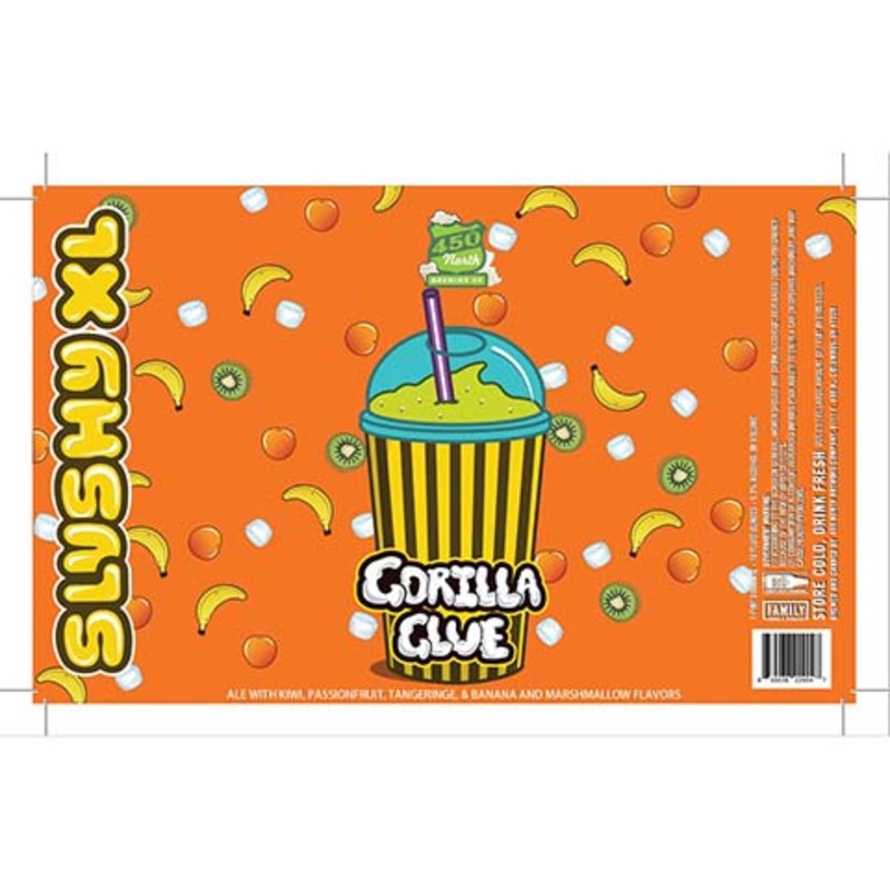 450 North Gorilla Glue Slushy XL Sour 16OZ SINGLE CAN