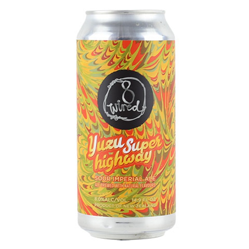 8 Wired Yuzu Super Highway Sour Imperial Ale 440ML CAN