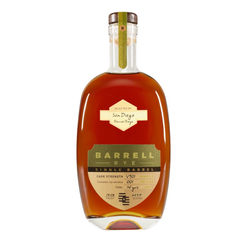 Barrell Craft Spirits Single Barrel Rye #V901 Selected By SDBB