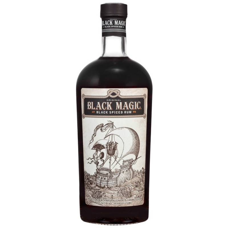 BLACK MAGIC BLACK SPICED RUM 94 750ML 750ML