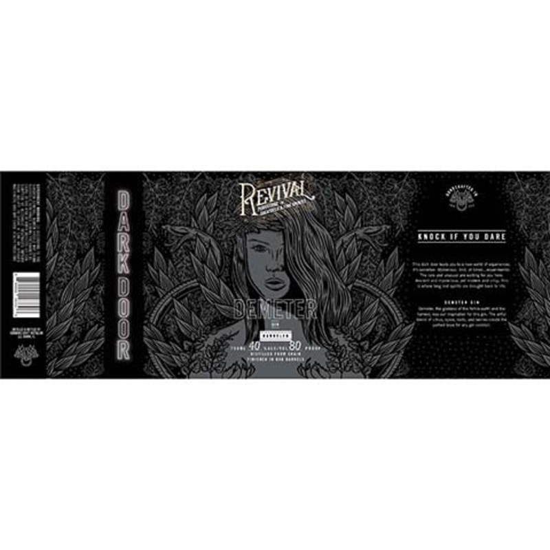 Cerberus Demeter Gin 750ML BTL