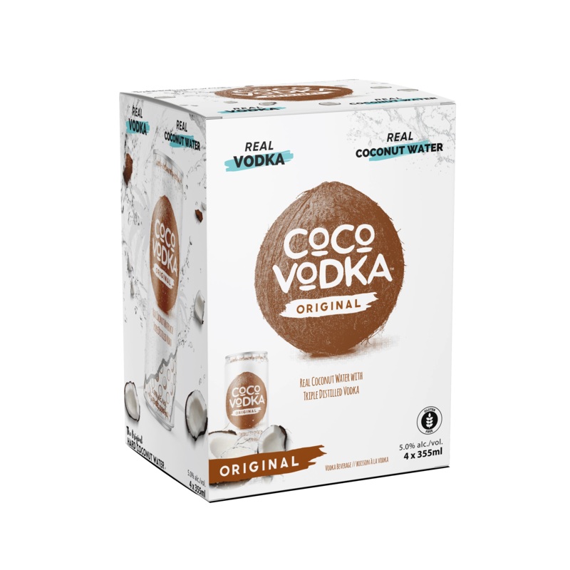 COCO VODKA 355ML 4PK CAN @ Sage Hill [1057508] 1420 ml
