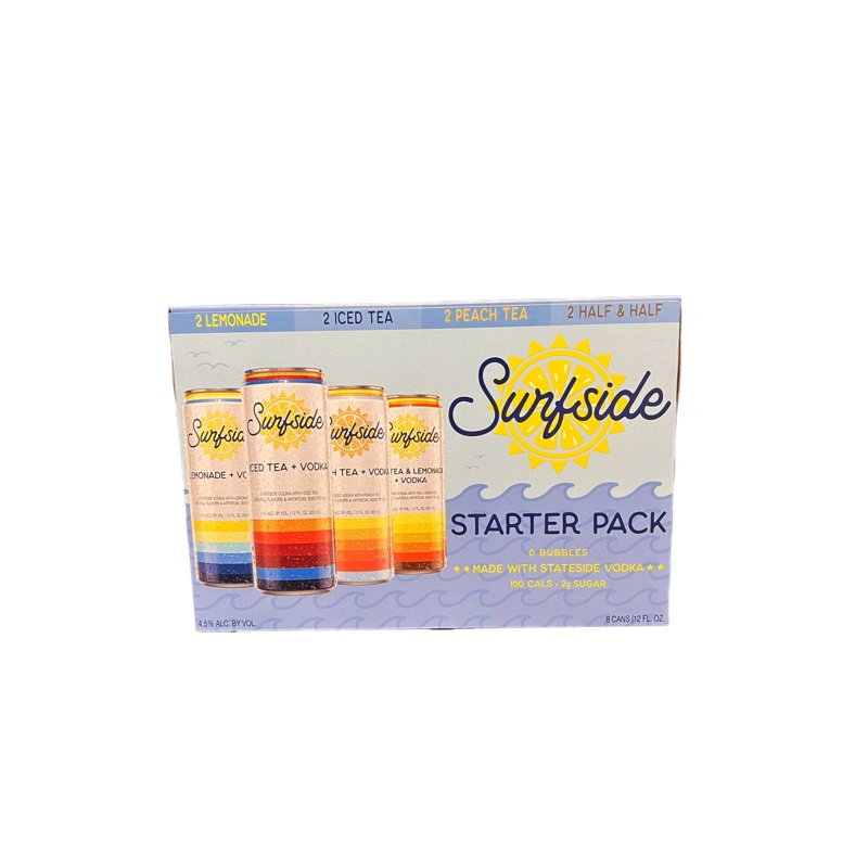 Surfside Starter Pack Variety 8 Pack Cans