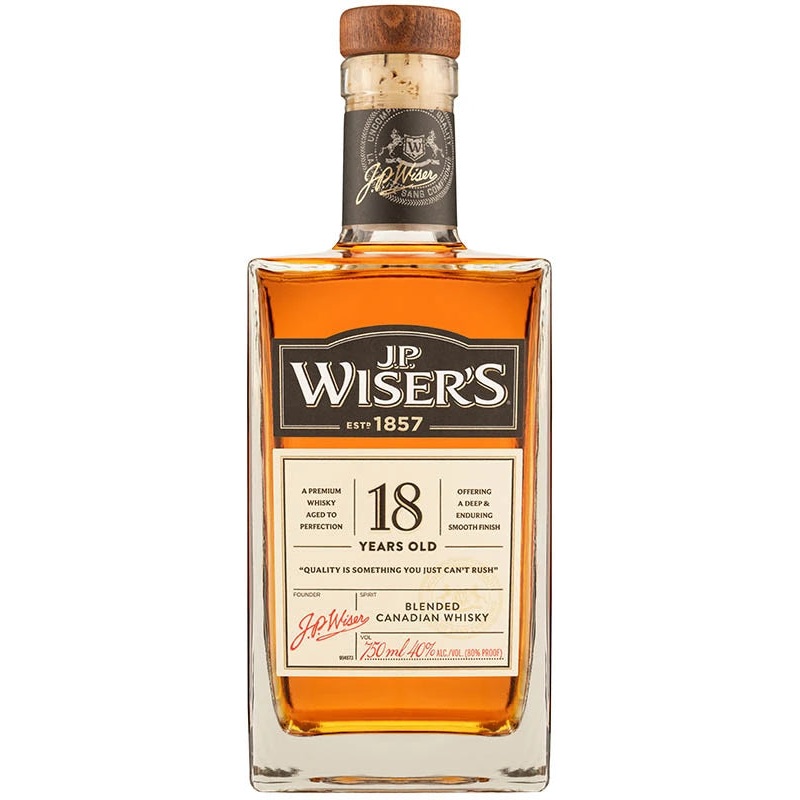 WISERS 18YR CANADIAN WHISKY 750ML @ Windermere [1001541] 750 ml