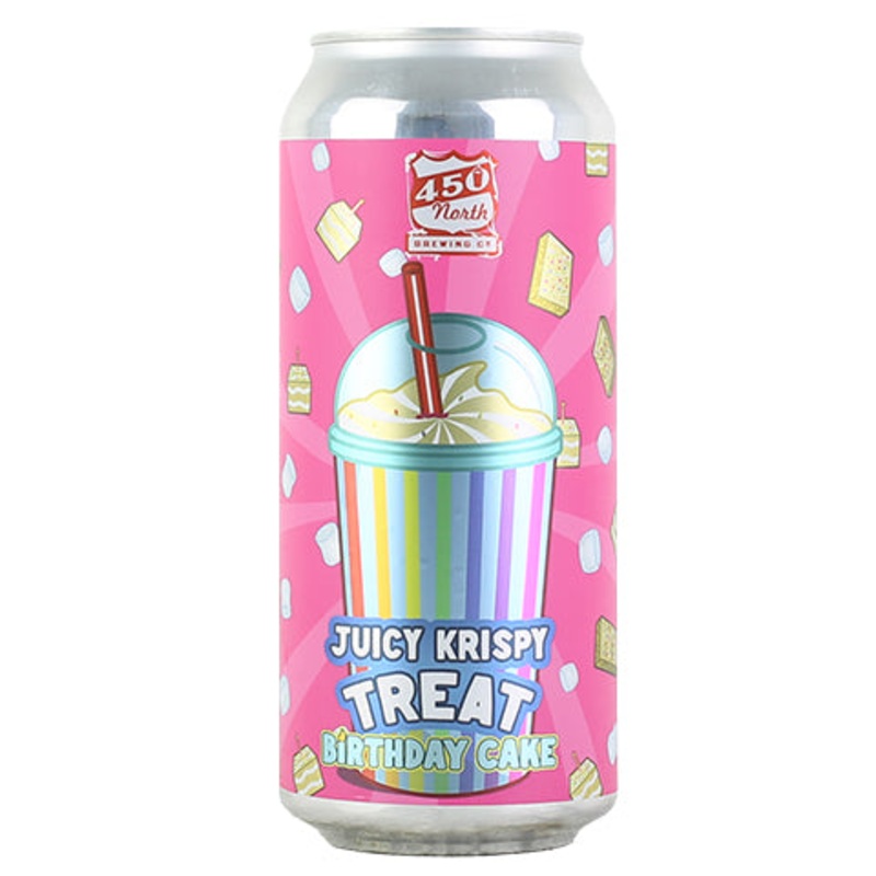 450 North Juicy Krispy Treat – Birthday Cake Slushy XL Sour Ale 16OZ SINGLE CAN