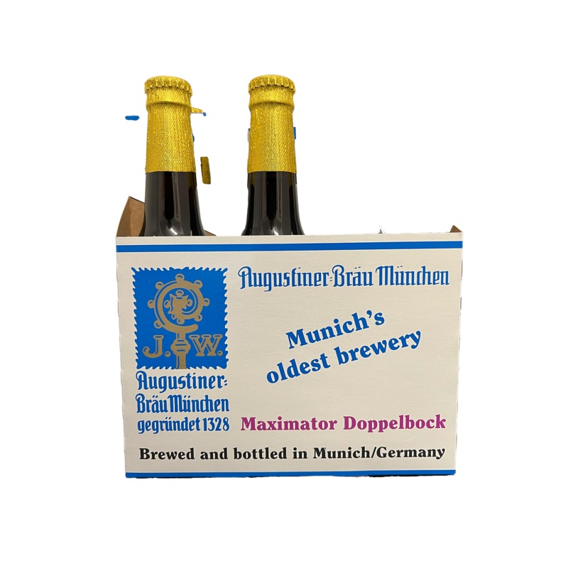 Augustiner Brau Maximator Doppelbock 6 Pack Bottles