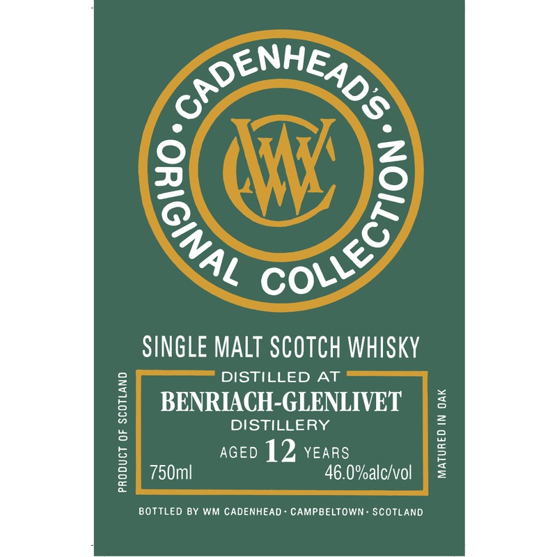 Cadenhead’s Original Collection Benriach-Glenlivet 12 Year