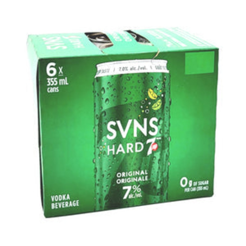 SVNS HARD 7UP ORIGINAL 6 CANS