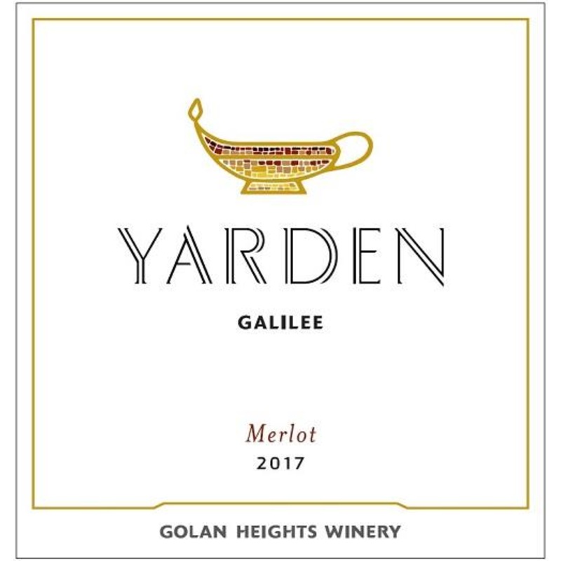 YARDEN MERLOT 2017 750 mL