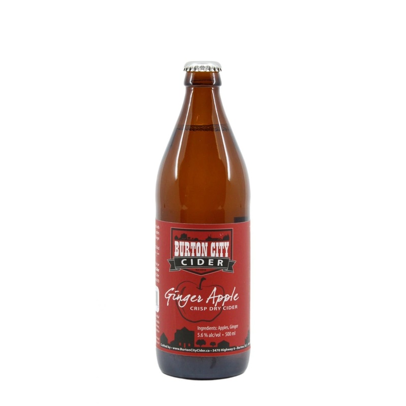 BURTON CITY CIDER GINGER APPLE 500ML BT @ Emerald Hills [1028962] 500 ml