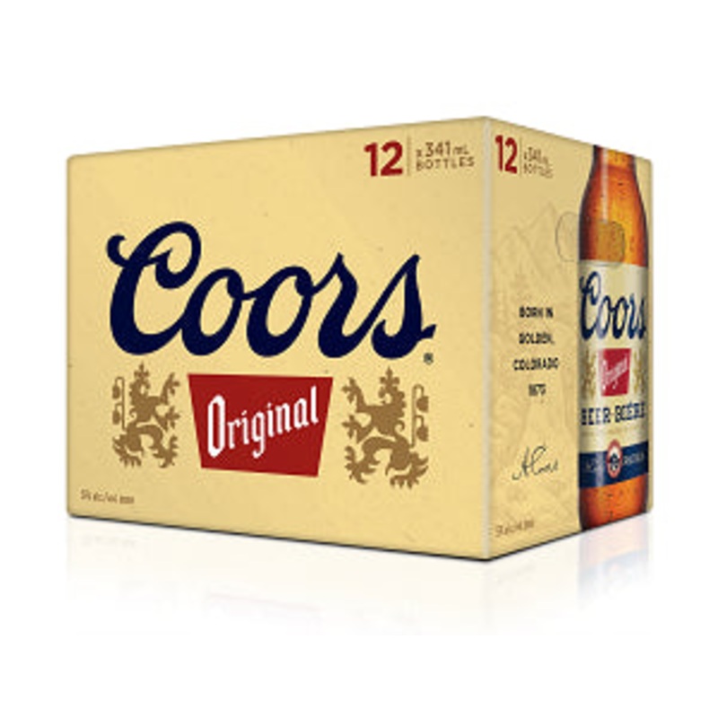 COORS ORIGINAL 341ML 12PK BT @ Kelowna [1002858] 4260 ml