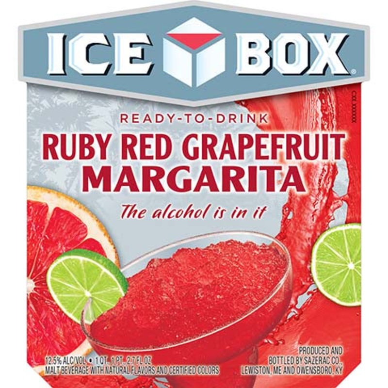Ice Box Ruby Red Grapefruit Margarita 32OZ SINGLE BTL