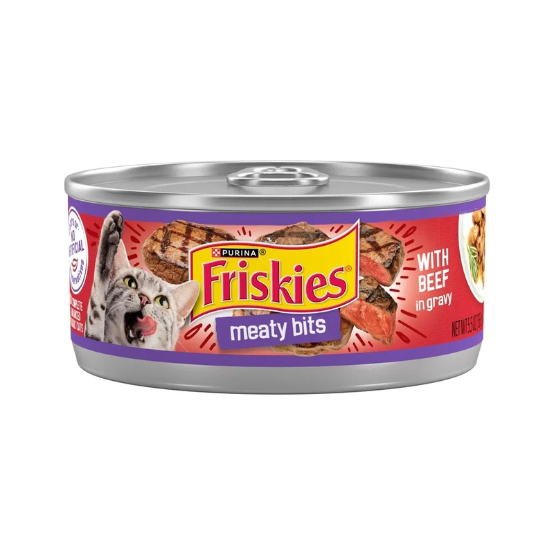 Friskies Meaty Bits w/Gravy (Cat Food)