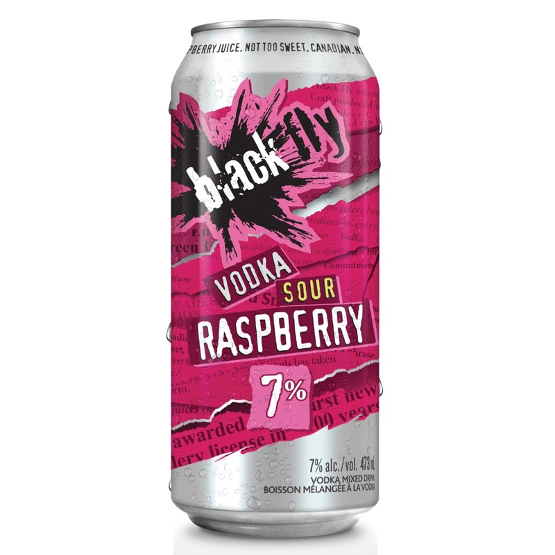 BLACK FLY VODKA SOUR RASPBERRY 473ML CAN @ Airdrie [1003079] 473 ml