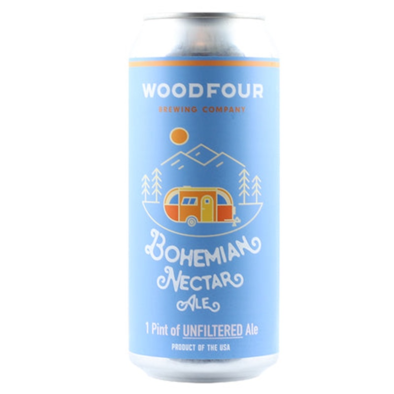 Woodfour Bohemian Nectar Sour Ale 16OZ SINGLE CAN
