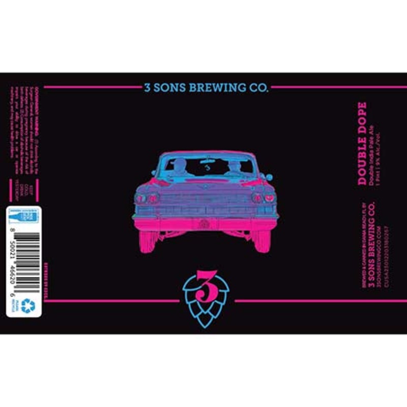 3 Sons Double Dope DIPA 16OZ SINGLE CAN