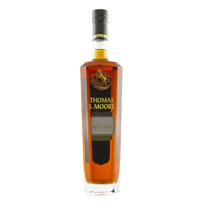 Thomas S. Moore Straight Bourbon Extended Cask Finish Merlot Casks 93.3 750ML 750ML