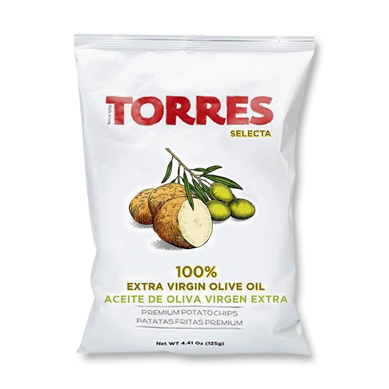 Torres Selecta Premium Potato Chips Torres Selecta 100% Extra Virgin Olive Oil Premium Potato Chips