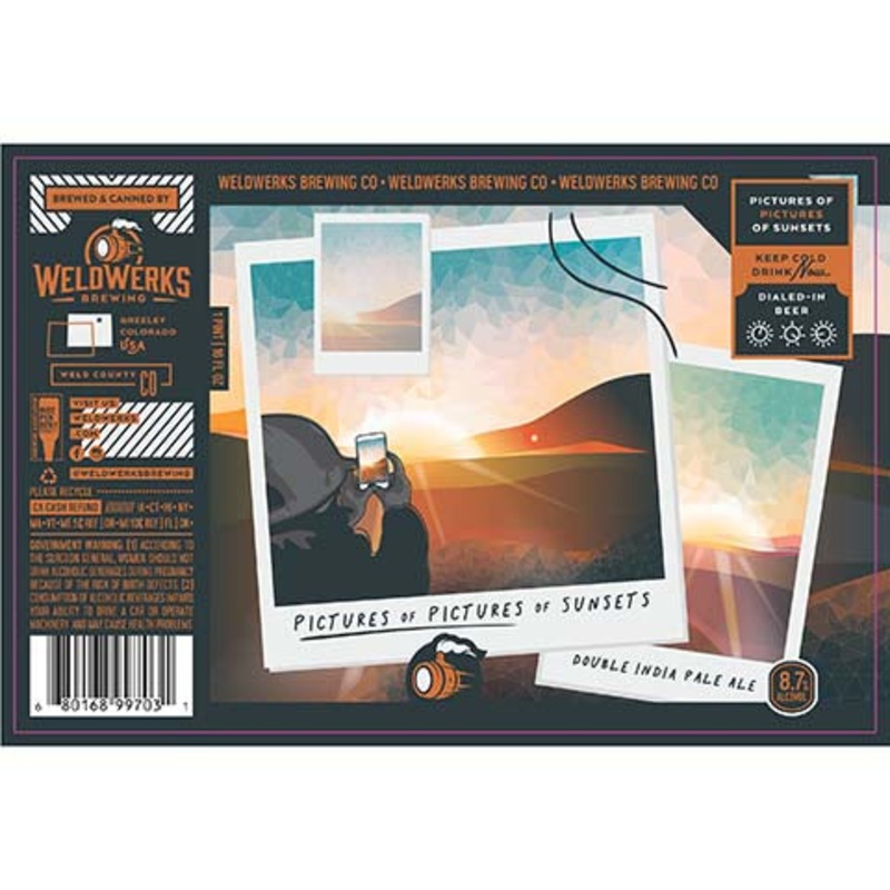 Weldwerks Pictures of Pictures of Sunsets DIPA 16OZ SINGLE CAN
