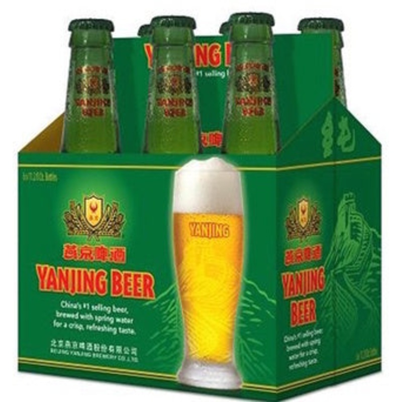 YANJING BEER 330ML 6PK BT @ Lethbridge [1001211] 1800 ml