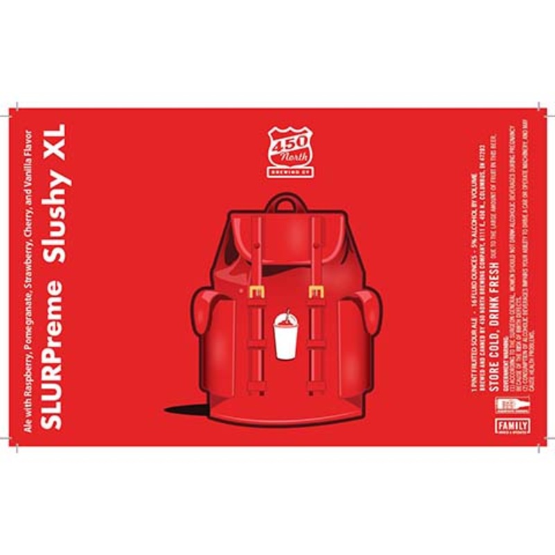 450 North SLURPreme Slushy XL Ale 16OZ SINGLE CAN