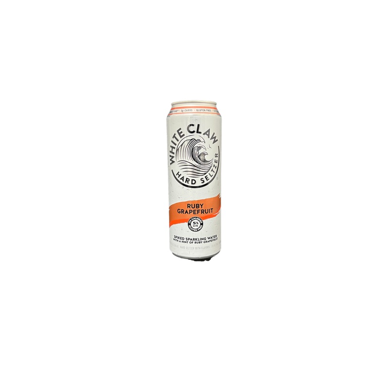 White Claw Ruby Grapefruit Seltzer Cans 19.2 oz