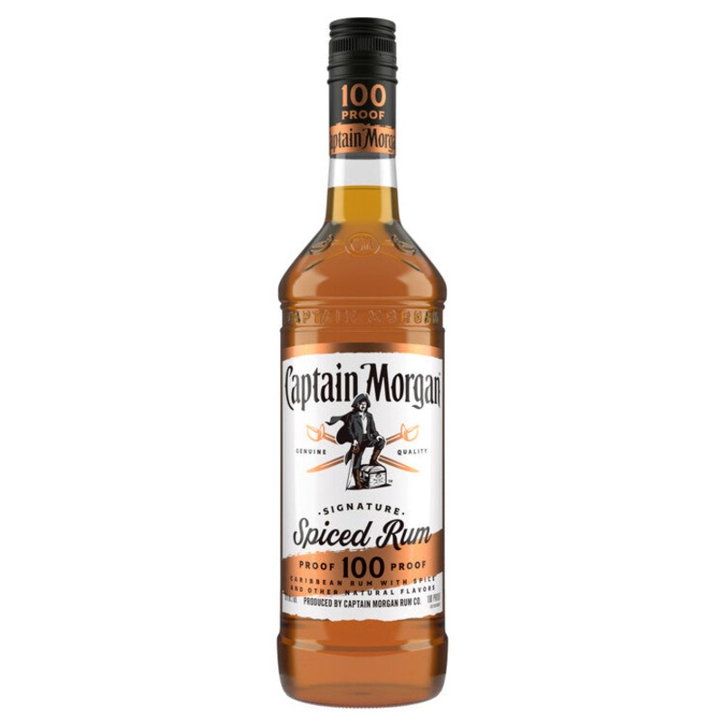 CAPTAIN MORGAN SPICED RUM 100 750ML 750ML