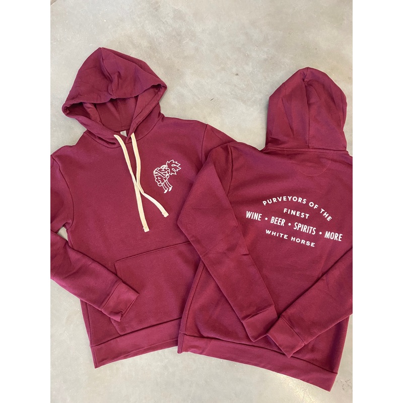 Grapes Hoodie Maroon Small