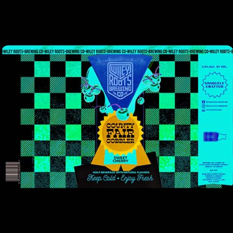 Wiley Roots Sweet Cherry County Fair Cobbler 16OZ SINGLE CAN