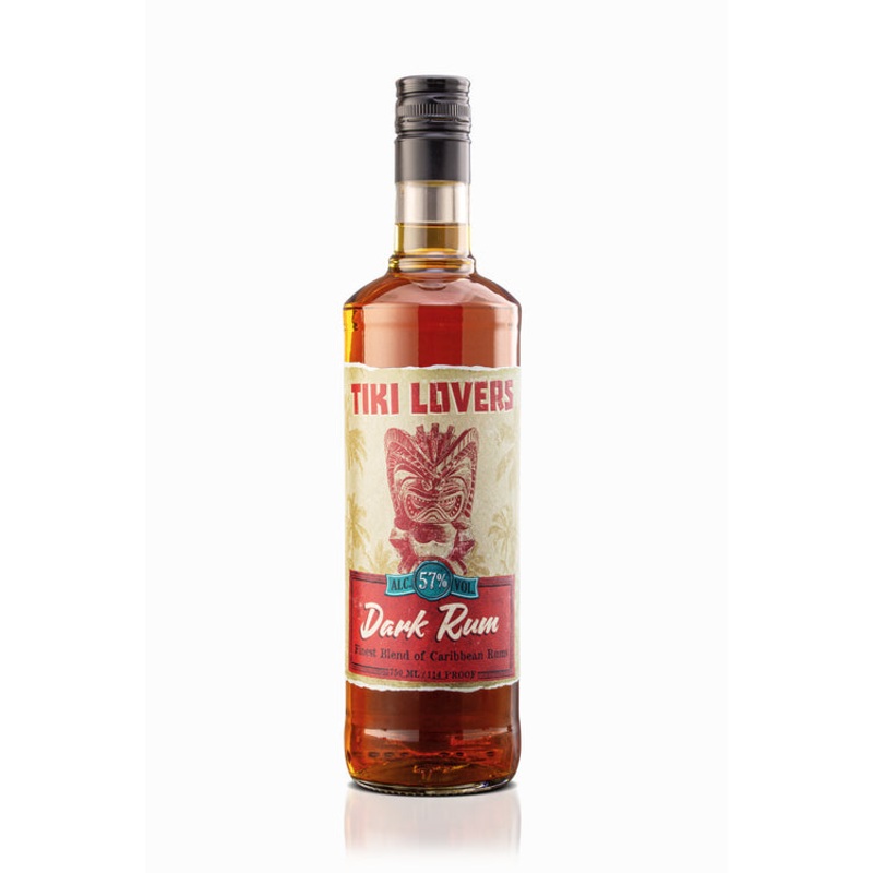 Tiki Lovers Dark Rum 114 750ML 750ML