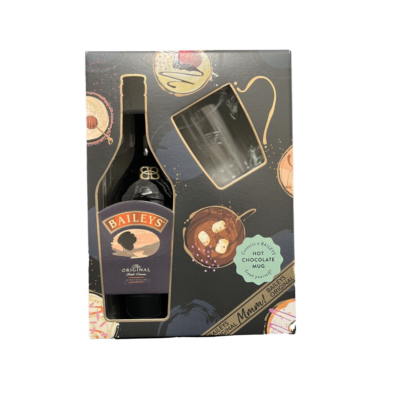 Baileys Irish Cream Liqueur Gift Set 750ML