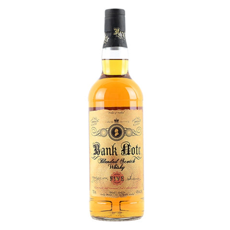 Bank Note 5 Year Blended Scotch Whisky 750ML BTL